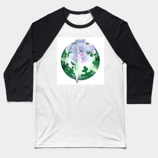 Fairy holding a flower Baseball T-Shirt